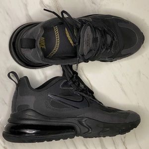 Black Nike Air 270 Reacts